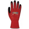 Magid ChromaTek CT500 MultiColored Hyperon Blend PU Palm Coated Gloves  Cut Level 2 CT500-RD-11